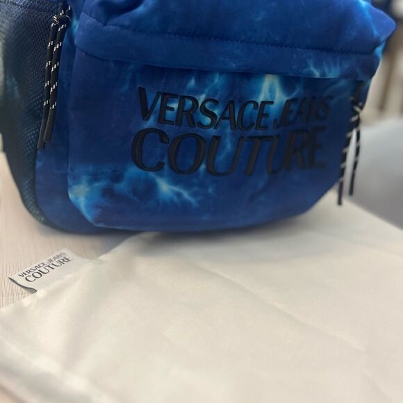 Versace Jeans Couture Tie Dye Nylon Backpack - Picture 9 of 10